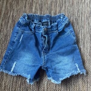 Little Bipsy 4t/5t Classic Blue Denim Shorts VVGUC